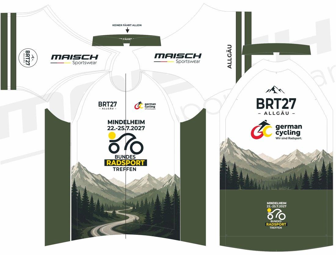 BRT27-Trikot Herren, Entwurfsbogen